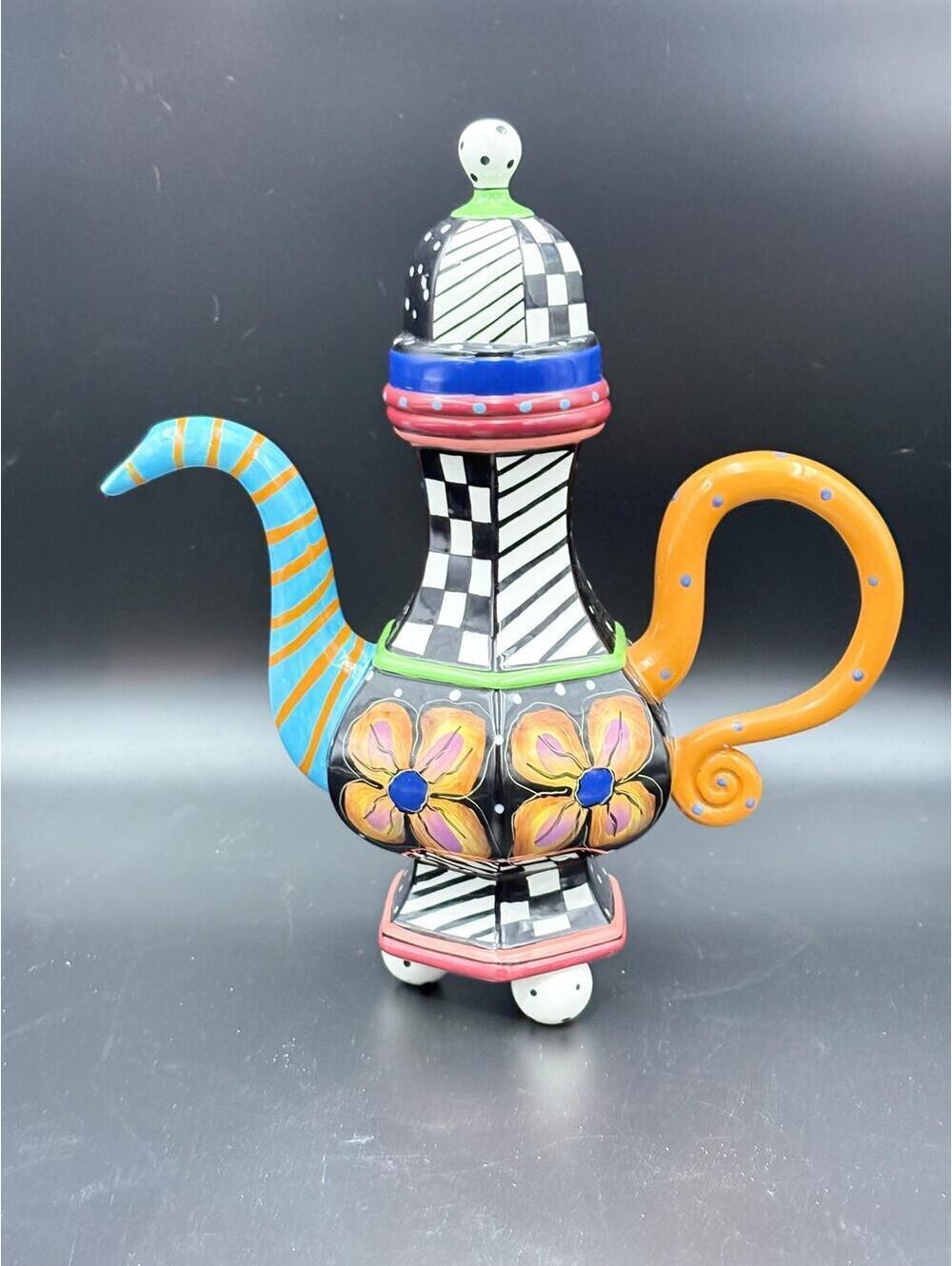 Studio Designworks Prospero Teapot, Whimsical Ceramic, (Discontinued)